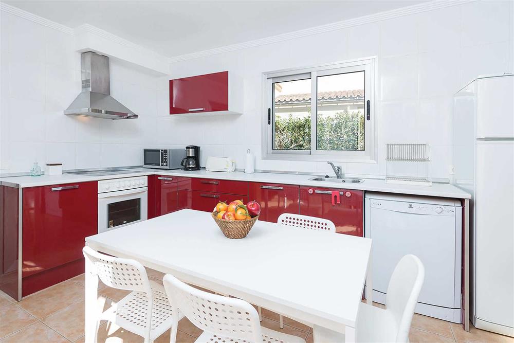 Kitchen at Villa Synera, Alcudia, Mallorca