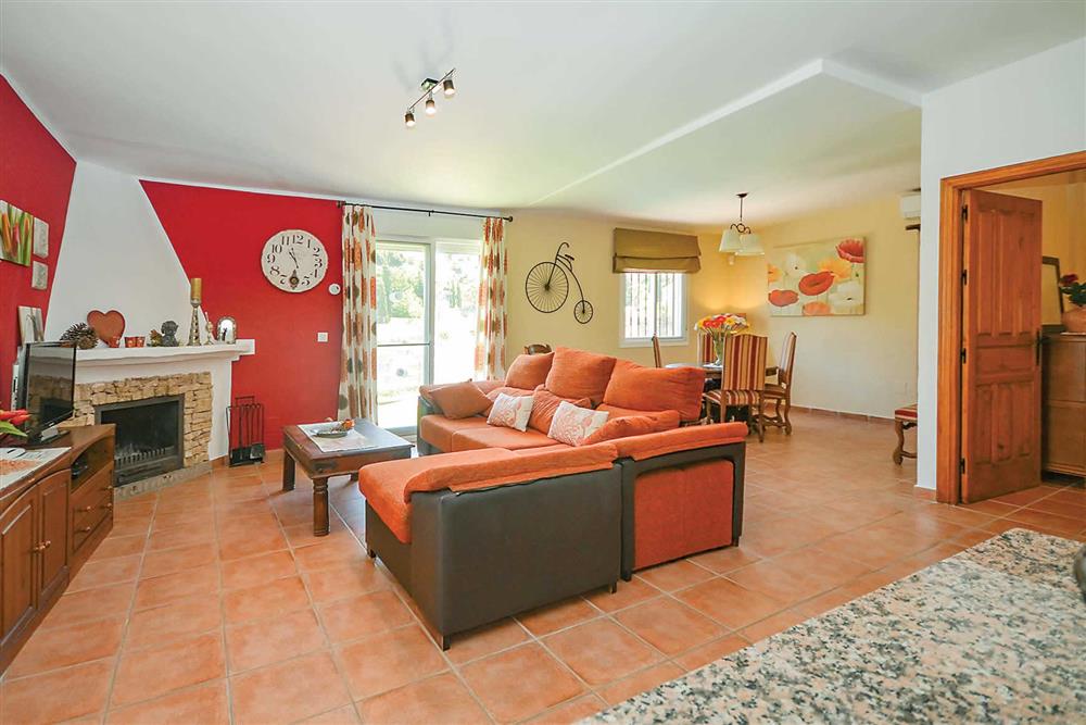 Lounge at Villa Tinao, Frigiliana, Andalucia