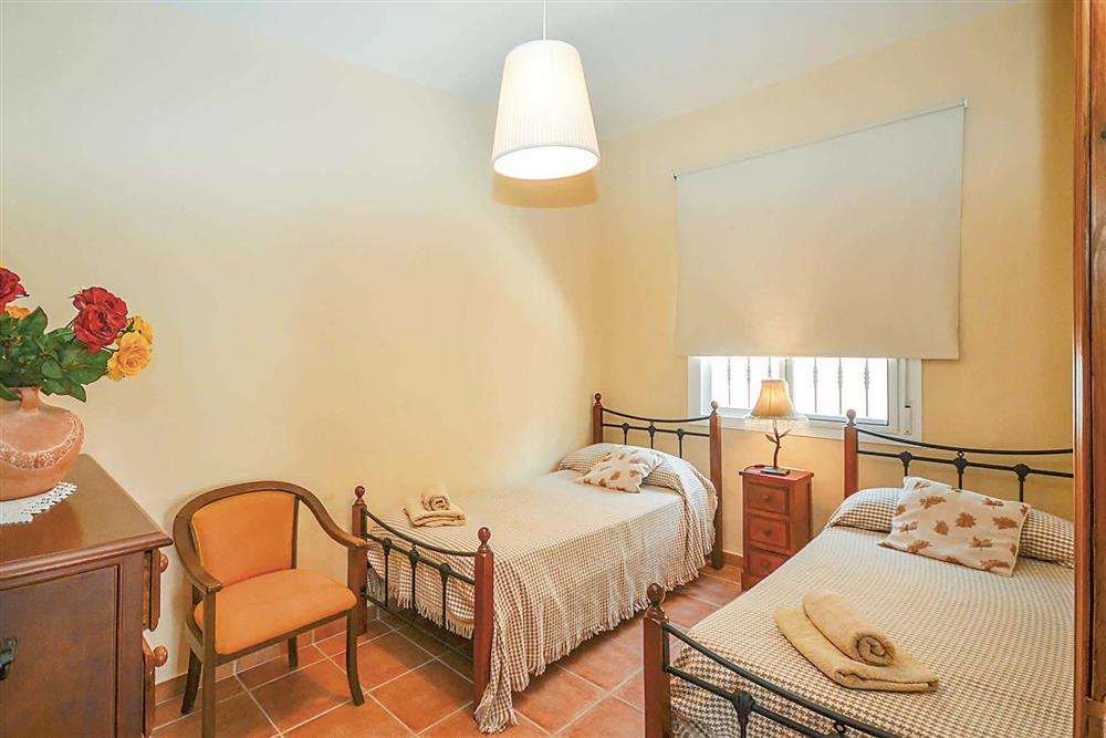 Twin bedroom (photo 2) at Villa Tinao, Frigiliana, Andalucia