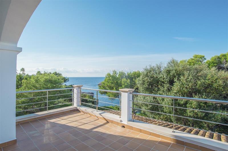 Balcony at Villa Valenti, Cala dOr, Spain