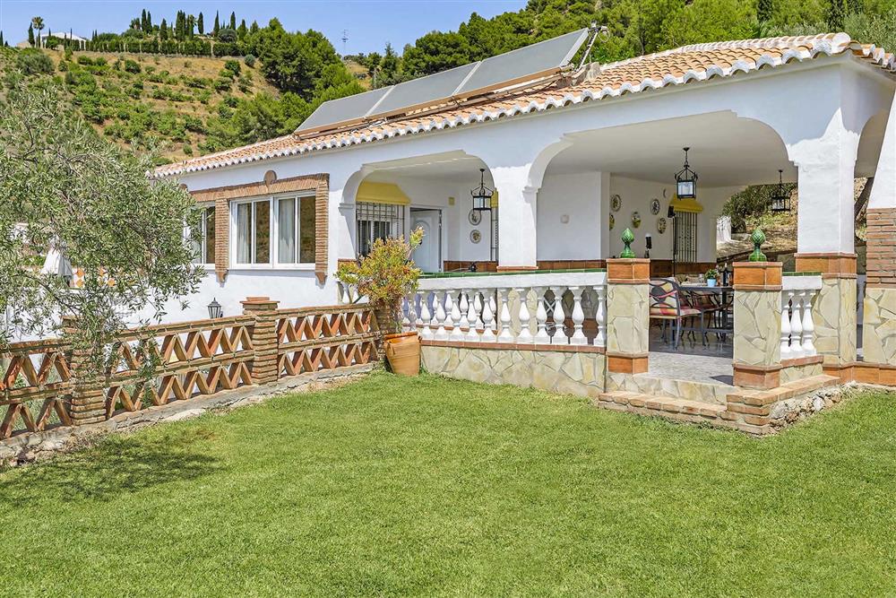 Villa exterior at Villa Vista Azul, Frigiliana, Andalucia