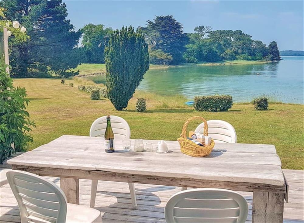 Outdoor area at Villa Vue Grande in Pont L’Abbé, Finistère, France