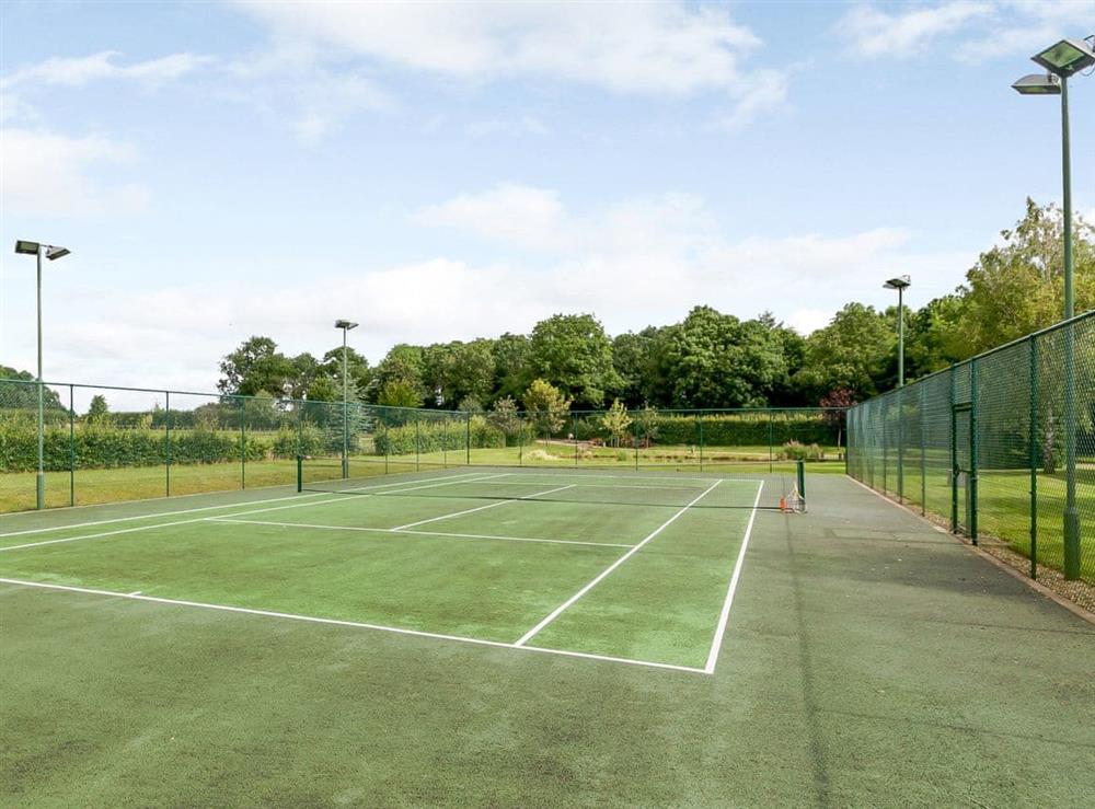 Tennis court at The Parlour, 