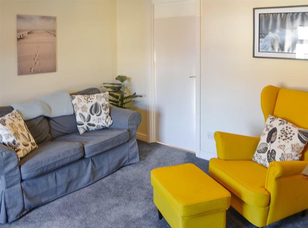 Living room at Village View Apartment Two in Tynemouth, Tyne and Wear