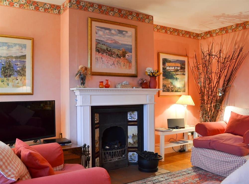 Warm and inviting living room at Vindolanda in Fearnbeg, near Applecross, Ross-Shire