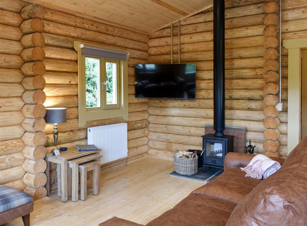 Living area at Vindomora Lodge, 