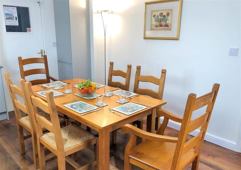 The dining room at Vine Cottage, Charmouth