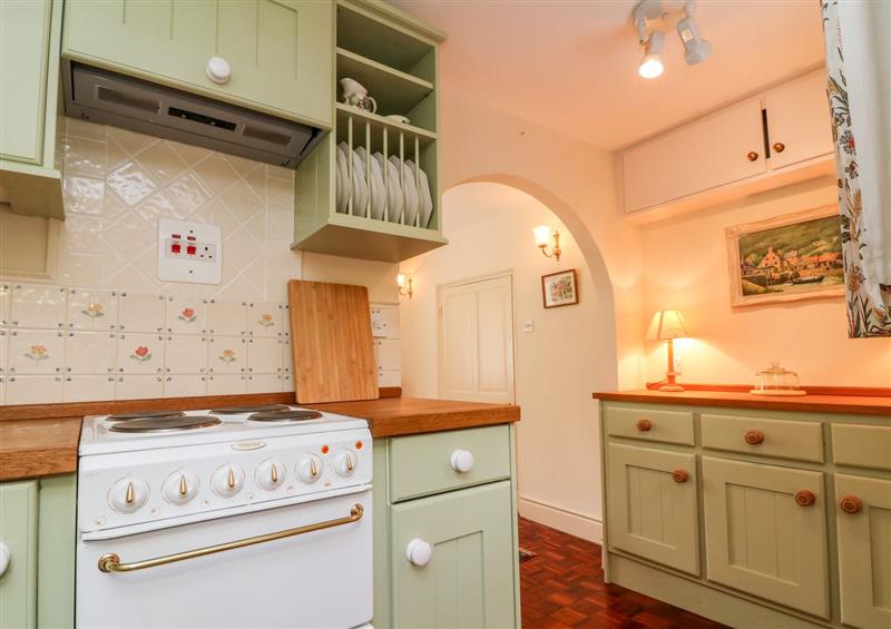 This is the kitchen at Vine Cottage, Dunster