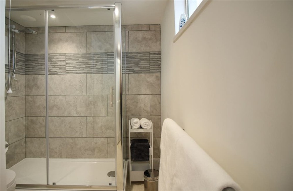 Bathroom at Vine Cottage in Helston, Cornwall