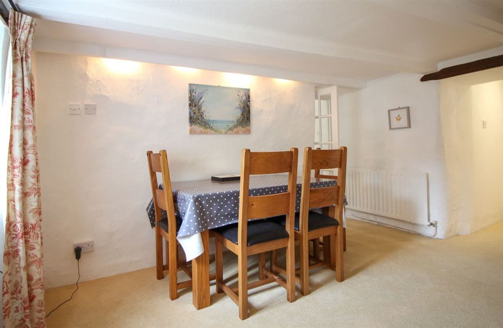 Dining Area at Vine Cottage in Helston, Cornwall