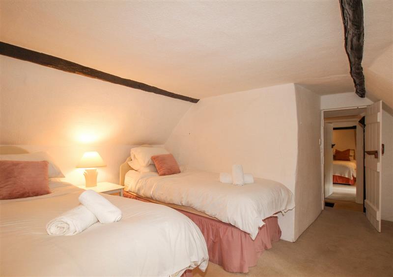 One of the bedrooms at Vine Cottage, Swanage