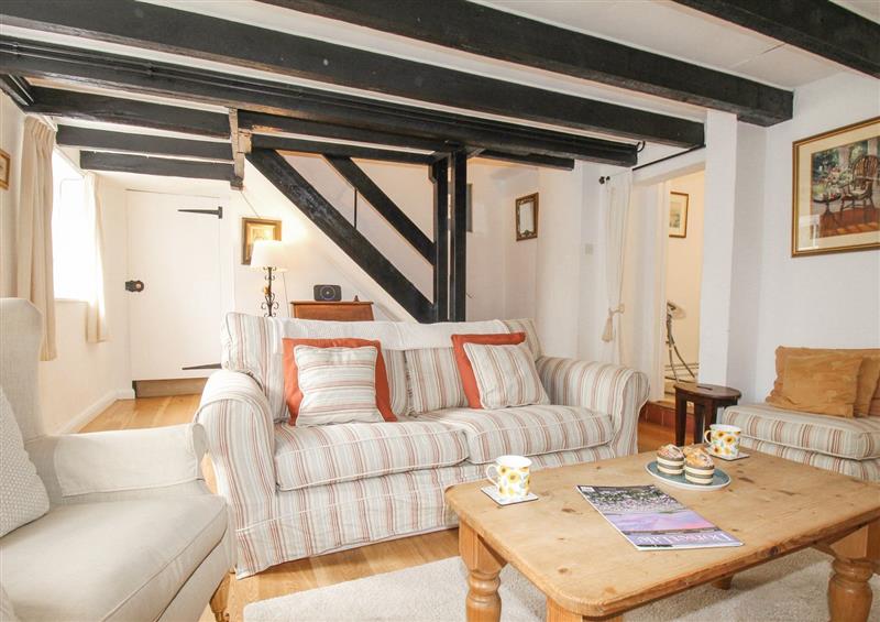 The living area at Vine Cottage, Swanage