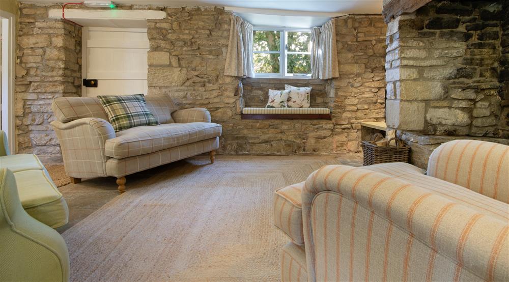 The sitting room at Vineyard Farm Cottage in Wareham, Dorset