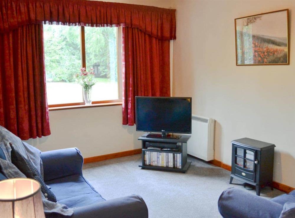 Living room at Violets in Shipbourne, near Sevenoaks, Kent