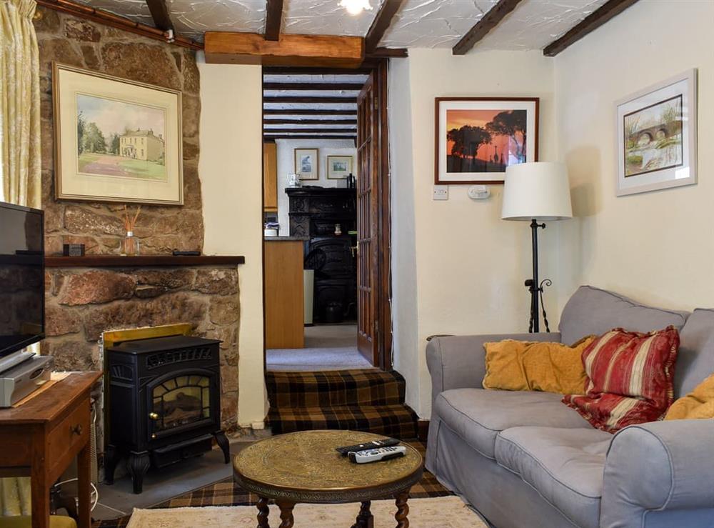 Living room at Virginia Cottage in Silverdale, near Arnside, Lancashire