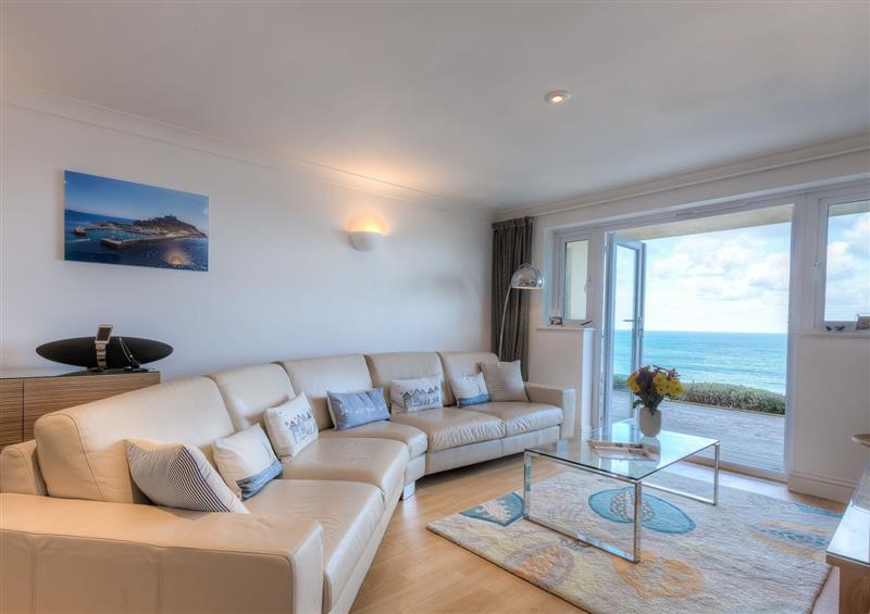 Relax in the living area at Viridian, Carbis Bay