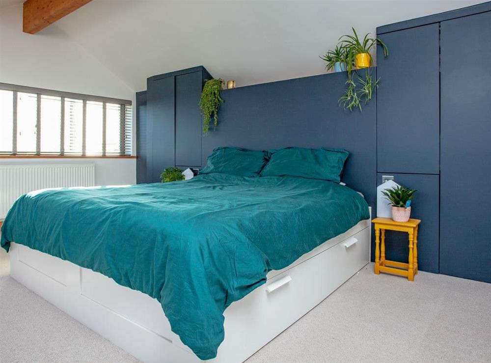 Double bedroom at Vredehoek in Blunts, near Saltash, Cornwall