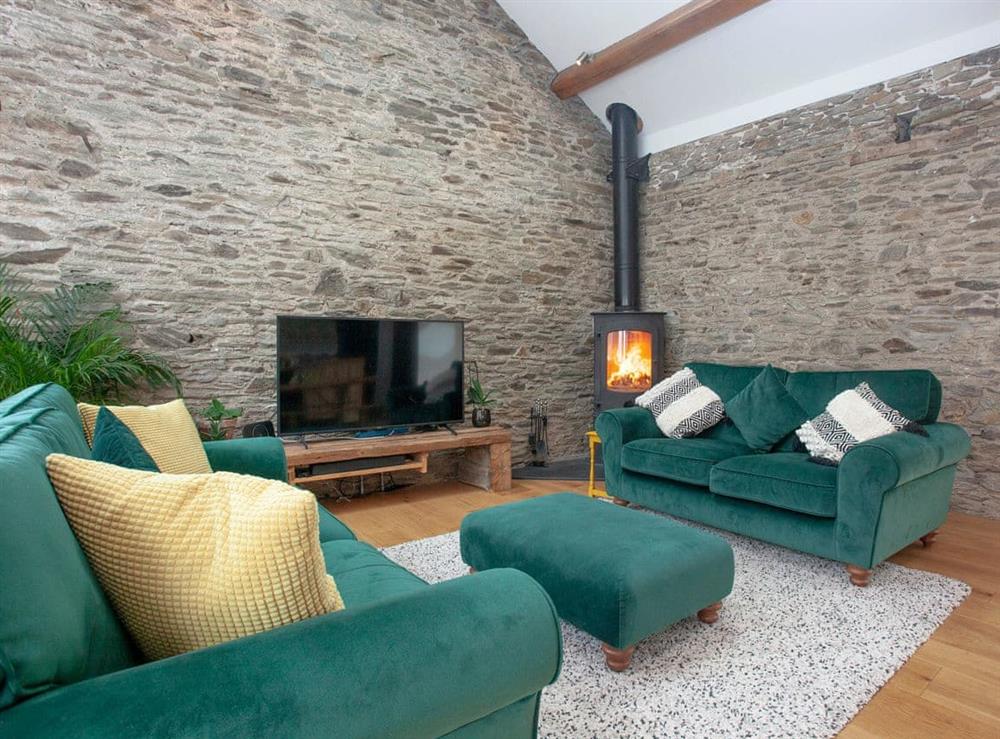 Living area (photo 3) at Vredehoek in Blunts, near Saltash, Cornwall