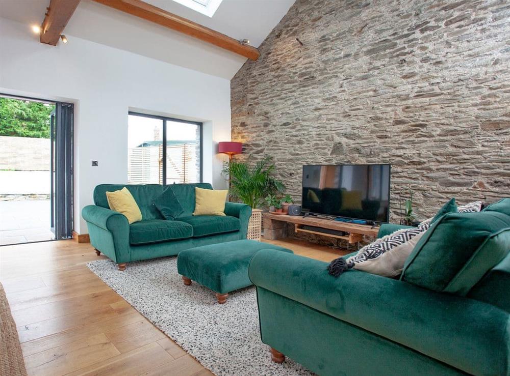 Living area (photo 5) at Vredehoek in Blunts, near Saltash, Cornwall