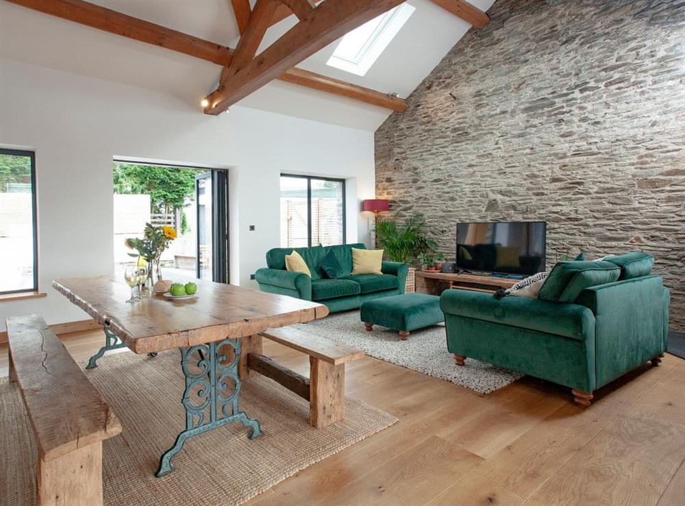 Living area (photo 6) at Vredehoek in Blunts, near Saltash, Cornwall