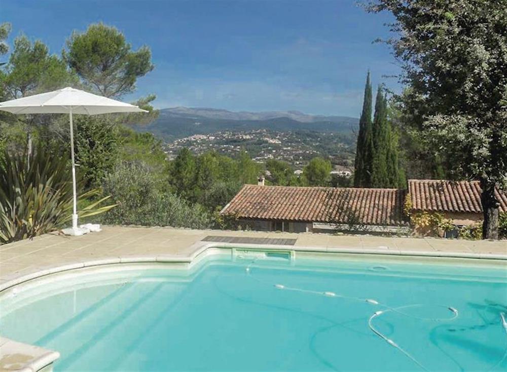 Swimming pool (photo 2) at Vue de la Vallee in Tourrettes, Côte-d’Azur, France