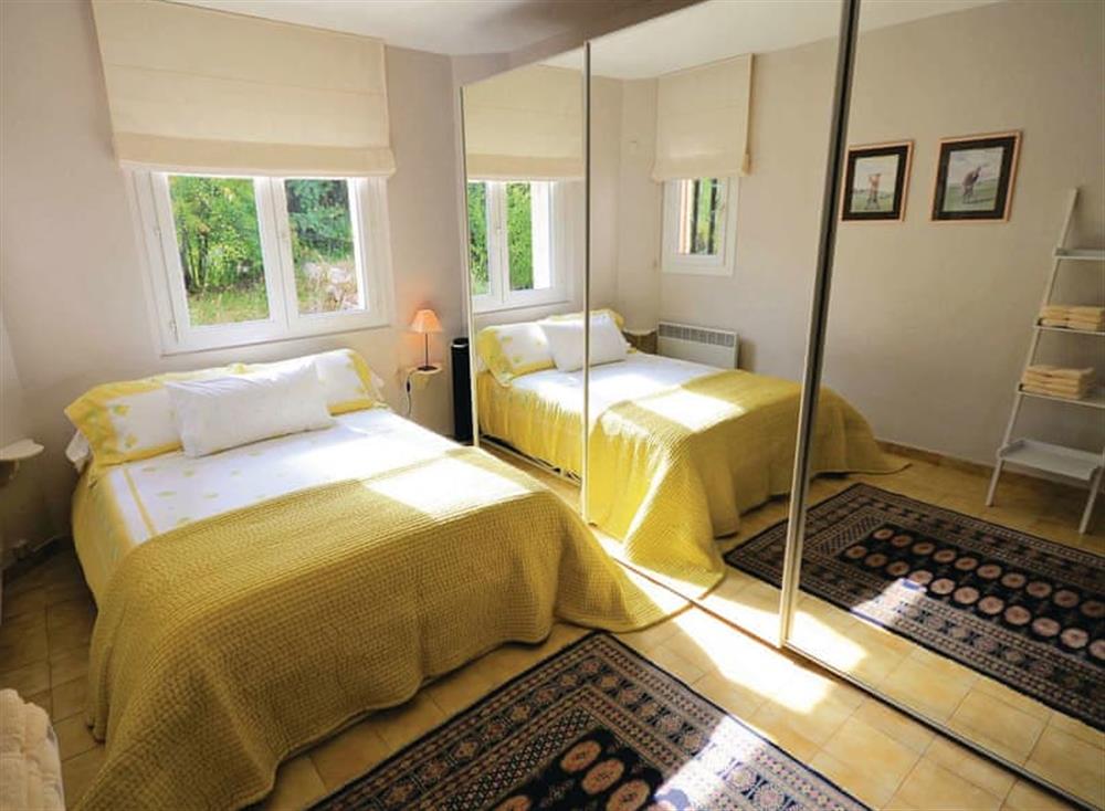 Bedroom at Vue des Montagnes in Le Tignet, Côte-d’Azur, France