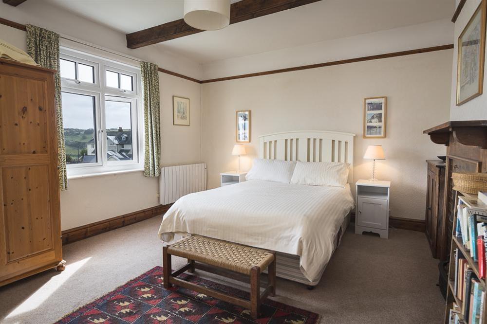 Master bedroom with estuary views at Waders in Bonaventure Road, Salcombe