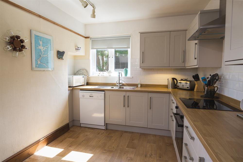 Modern, well equipped kitchen (photo 2) at Waders in Bonaventure Road, Salcombe