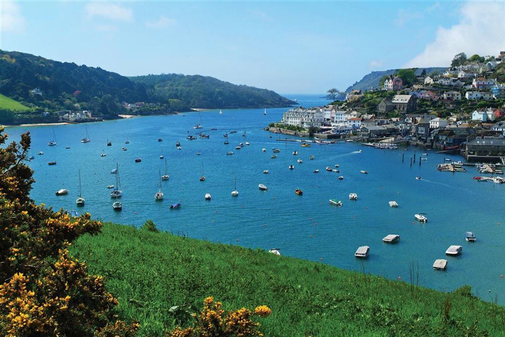 Overlooking the town and harbour at Waders in Bonaventure Road, Salcombe