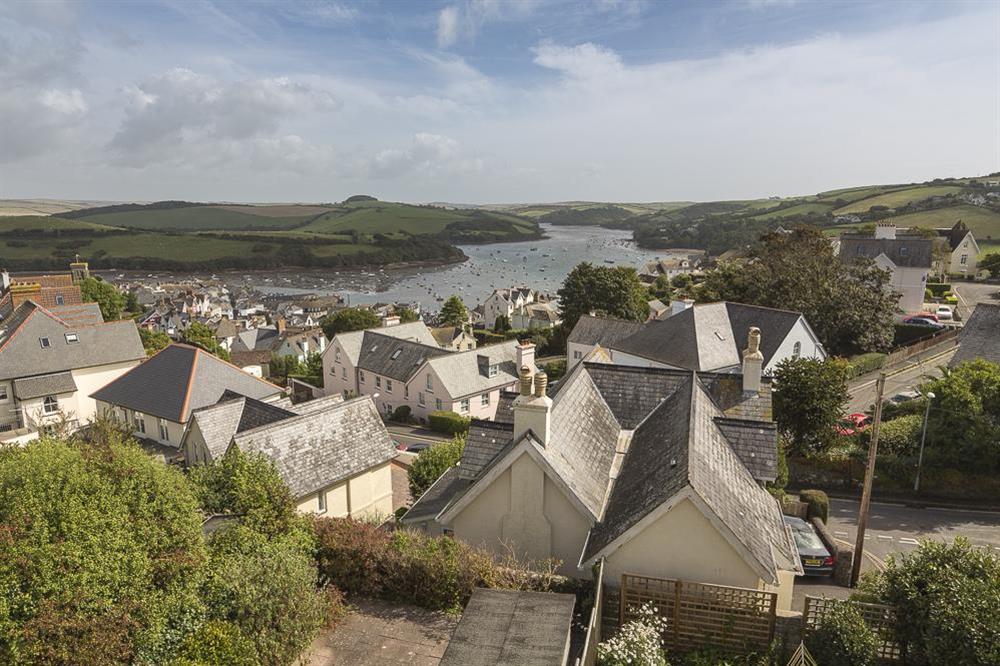 Views over Salcombe towards the estuary at Waders in Bonaventure Road, Salcombe