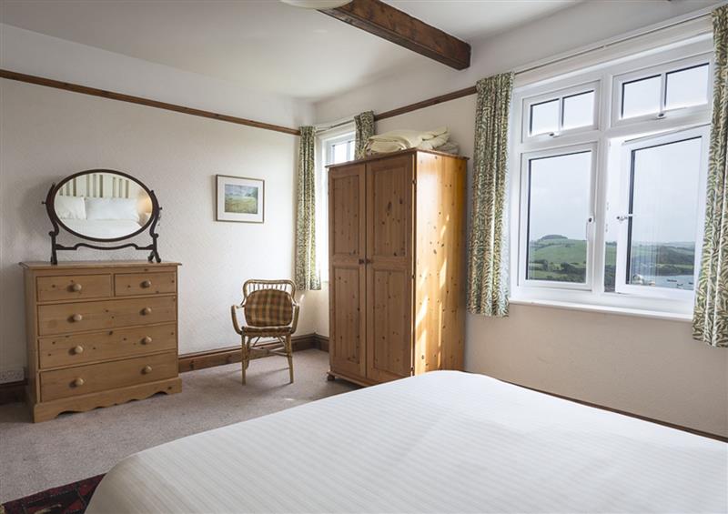 One of the bedrooms at Waders, Salcombe