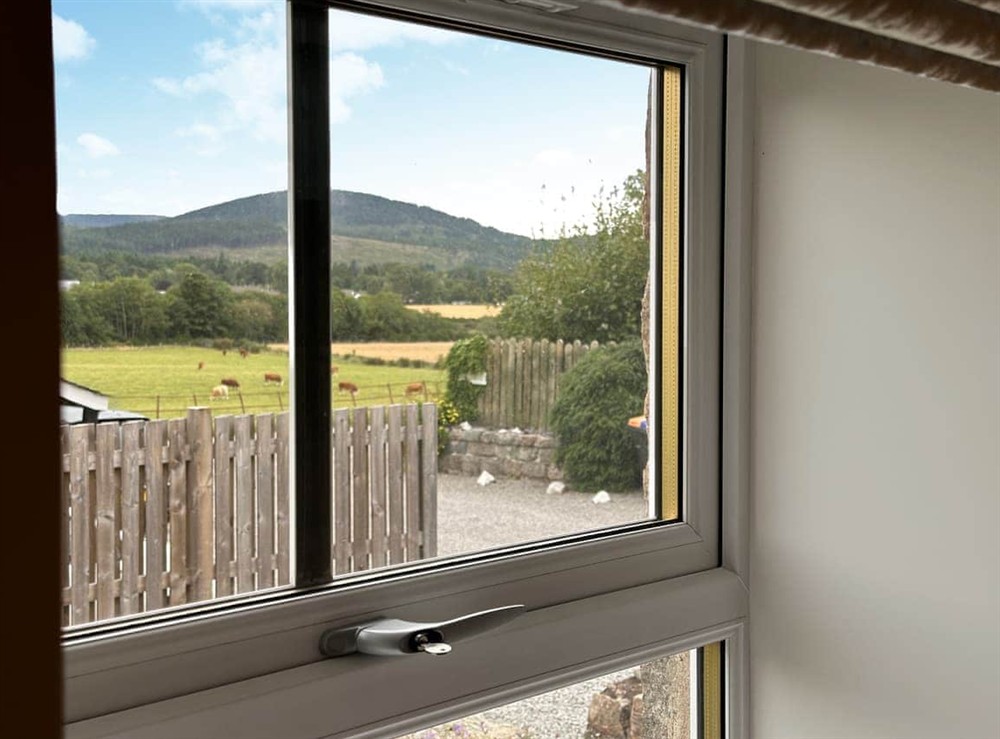 View at Wagglehead Cottage in Aboyne, Aberdeenshire