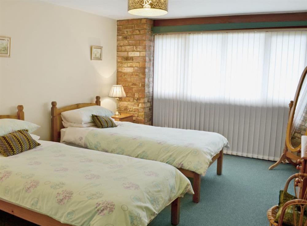 Twin bedroom at Waggoners Rest in Boston, Lincolnshire
