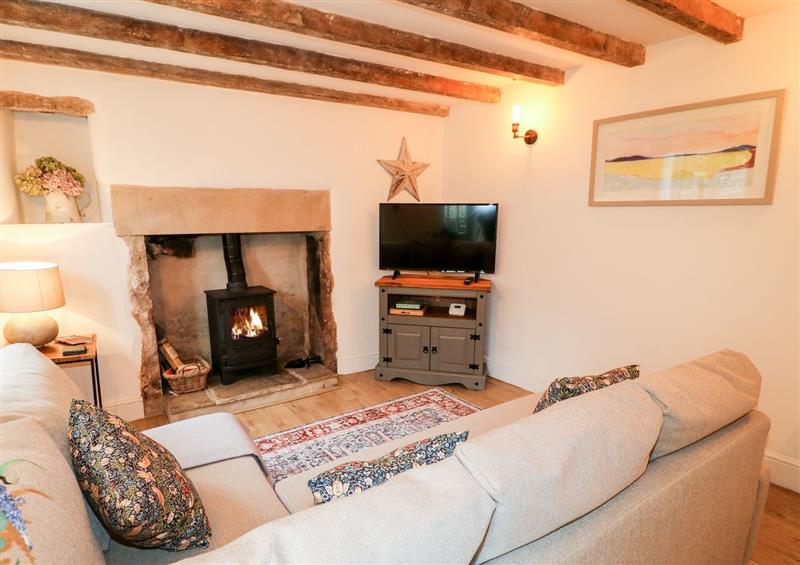 The living area at Wags Cottage, Wirksworth