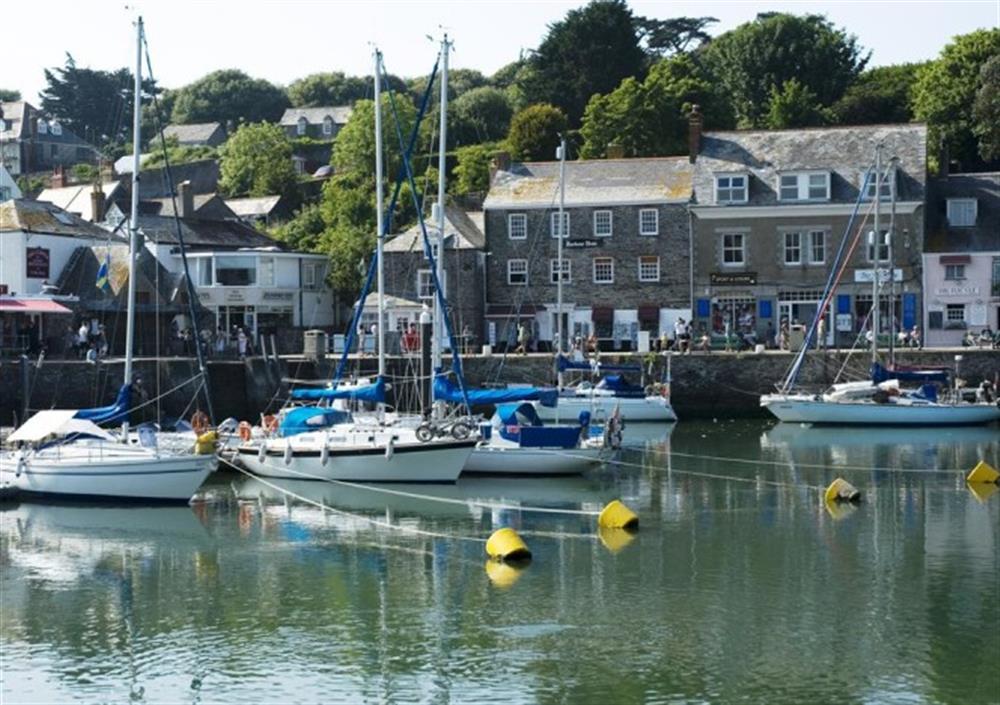 Padstow harbour nearby