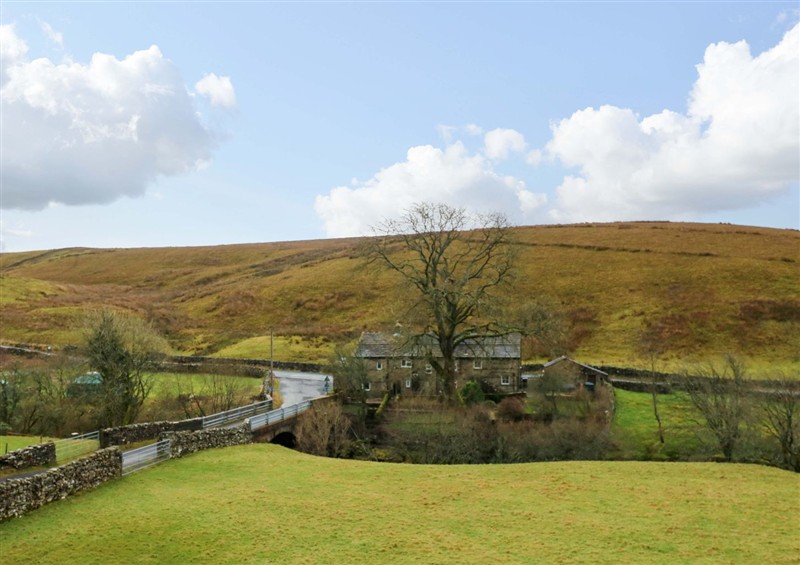 The garden at Wain Wath Cottage, Keld near Muker