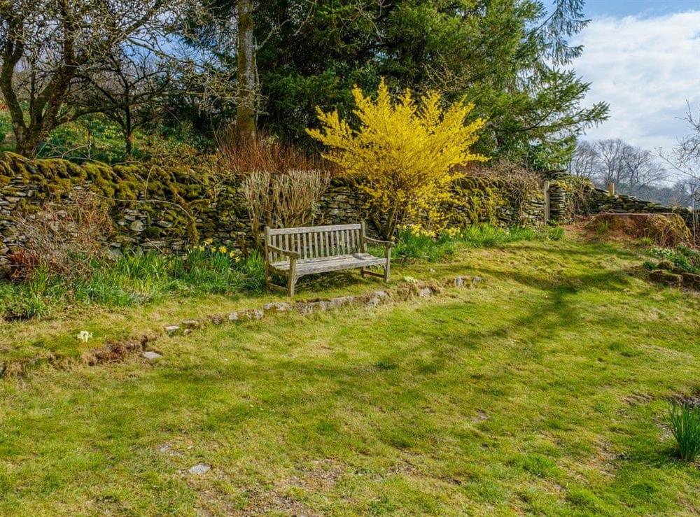 Garden at Waingap Cottage in Crook, near Windermere, Cumbria