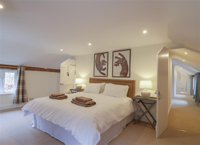 One of the 4 bedrooms at Waldegrave Barn, Hartest near Glemsford