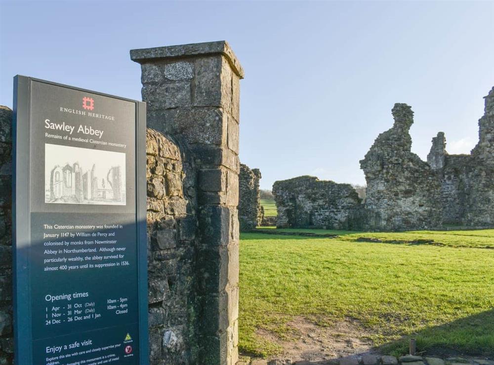 Sawley abbey at Walkers Cottage in Barnoldswick, Lancashire