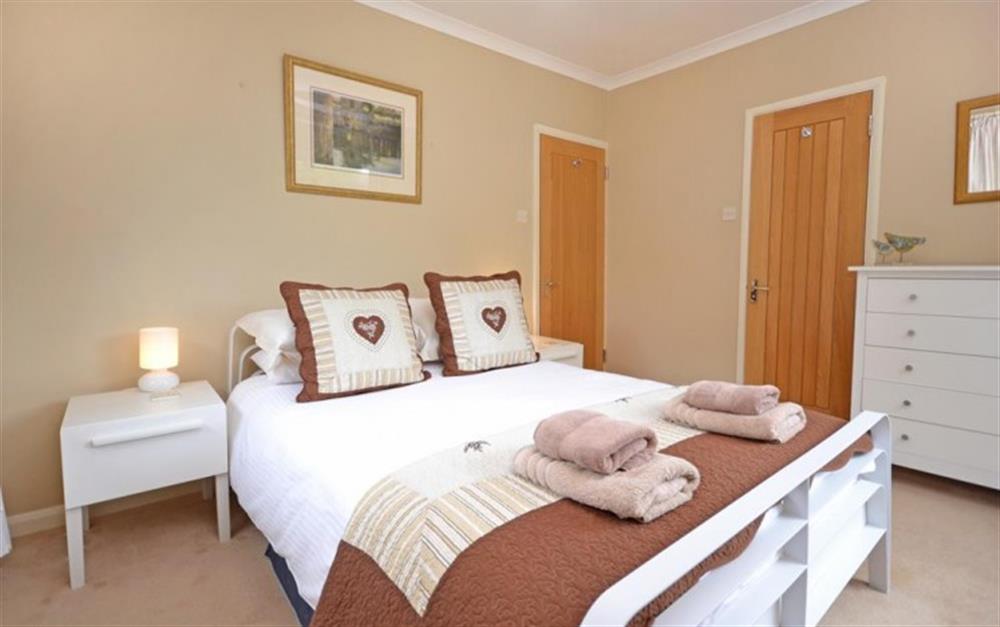 Another view of the master bedroom at Walkers Rest in Malborough