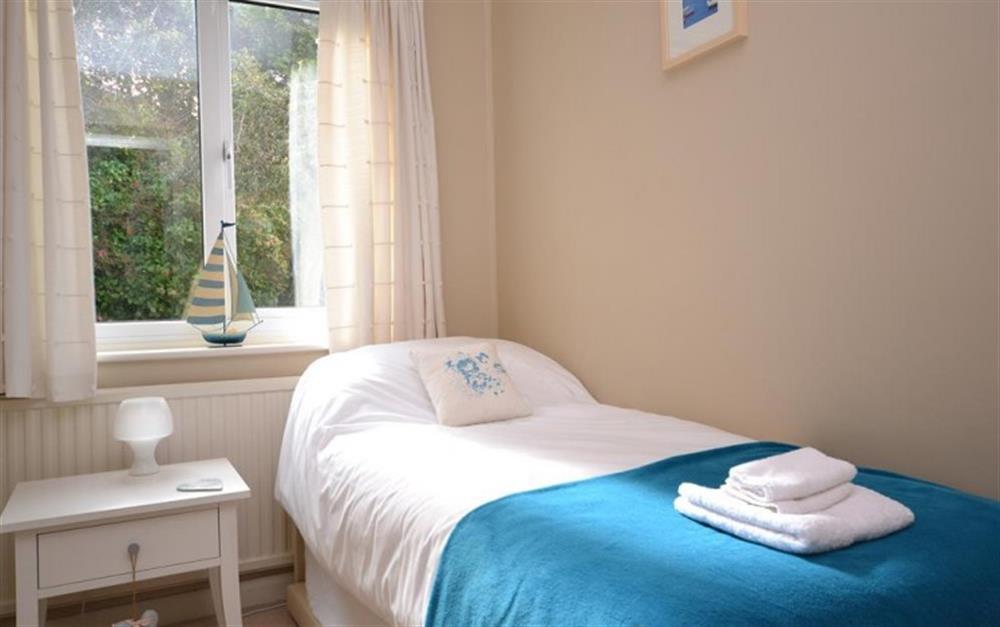 The single bedroom with additonal pull out bed at Walkers Rest in Malborough