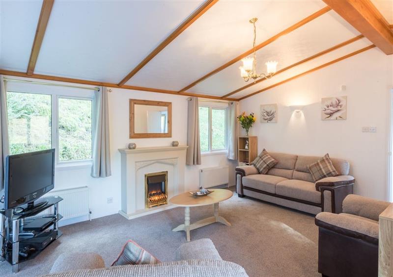 Relax in the living area at Walkers Retreat Lodge, Windermere