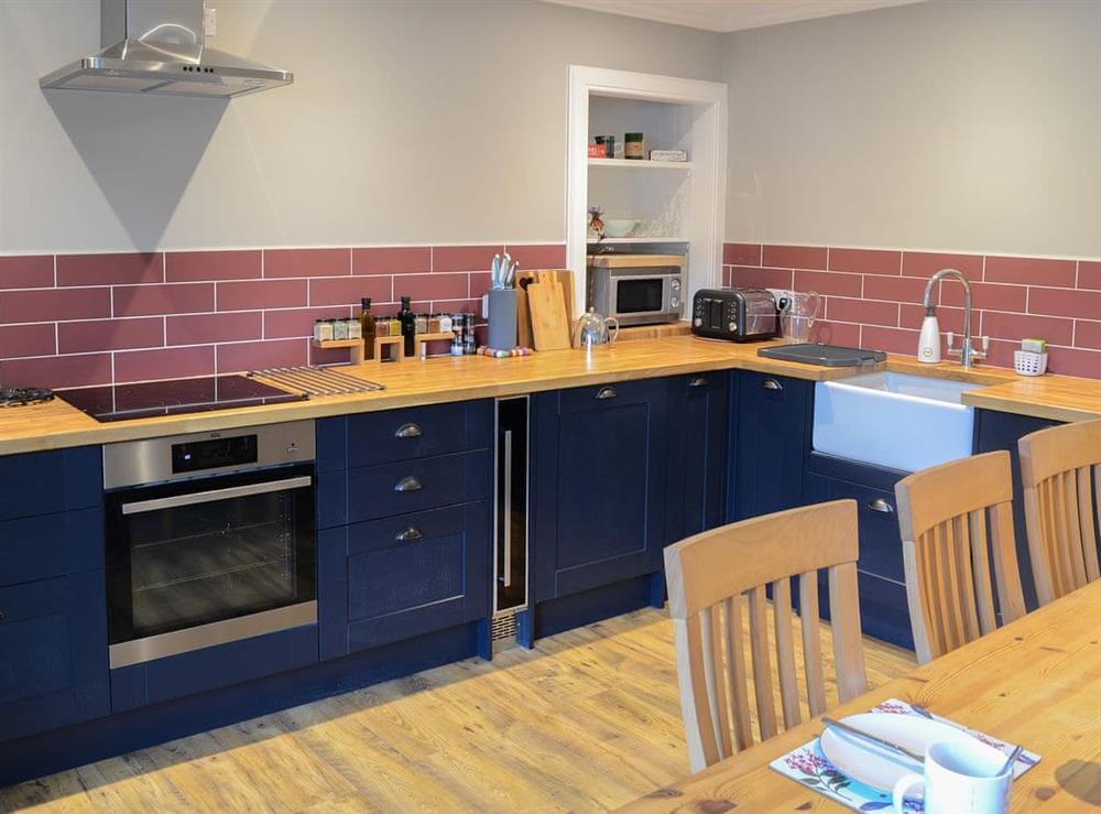 Wonderful spacious kitchen/diner at Wallace House in Dornoch, near Tain, Sutherland