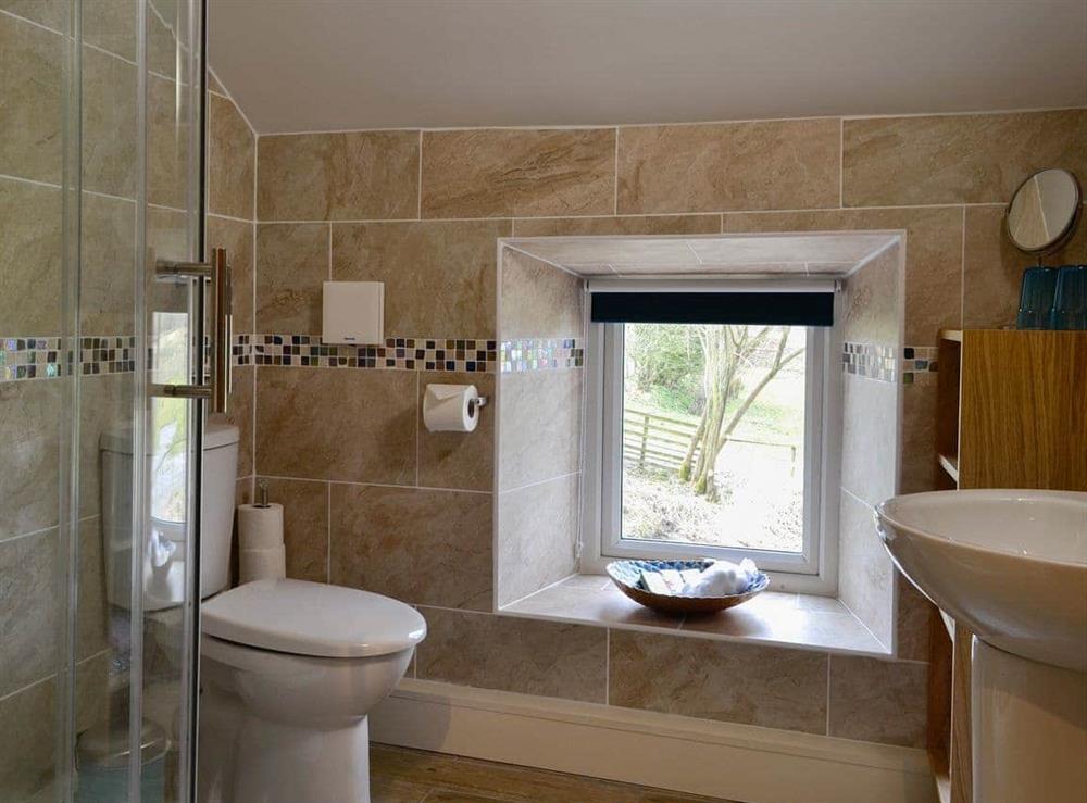 Shower room at Farmhouse Cottage, 
