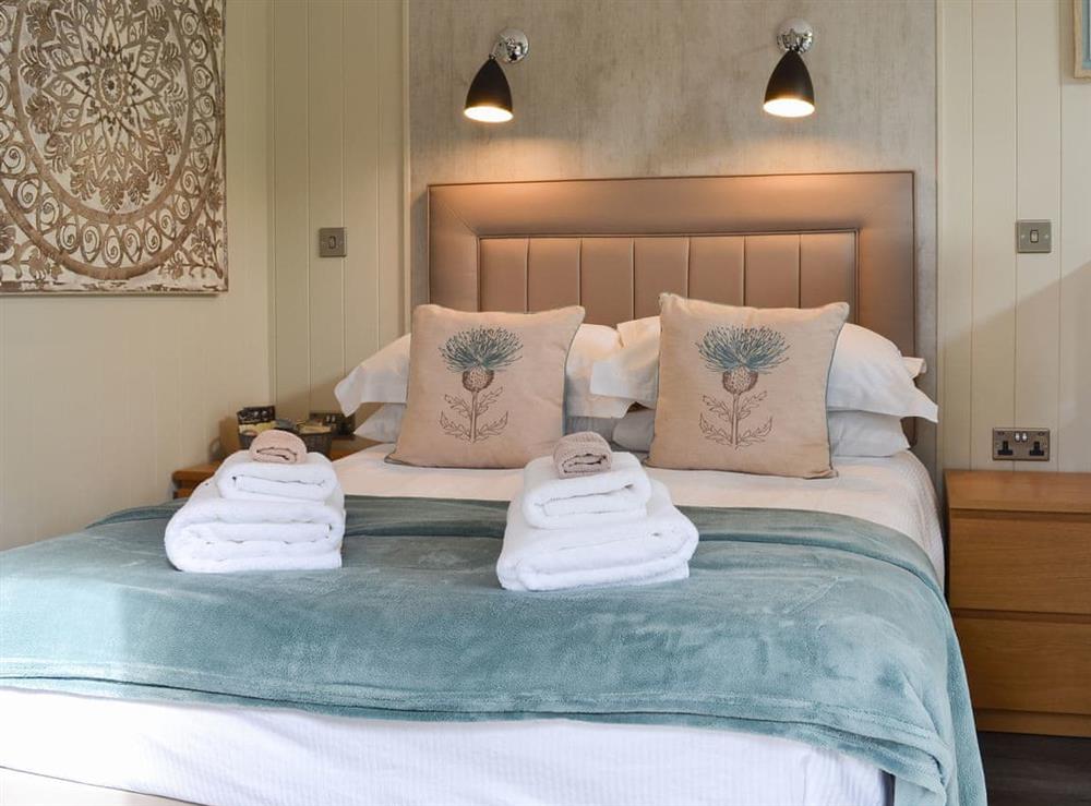 Cosy and comfortable sleeping space at Lapwing, 