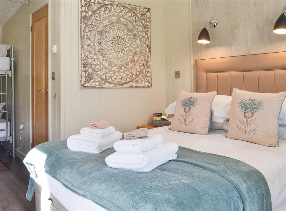 Wonderful sleeping area with adjacent bedroom at Lapwing, 