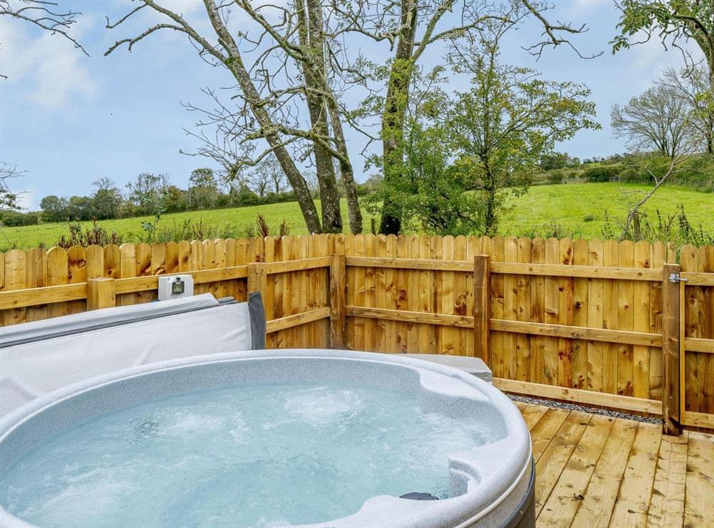 Hot tub at Starling Lodge, 