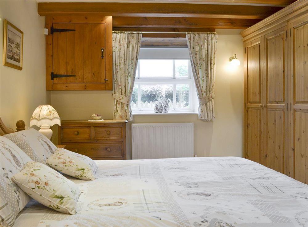 Ample storage within master bedroom at Walled Garden Lodge in Camerton, near Hull, North Humberside