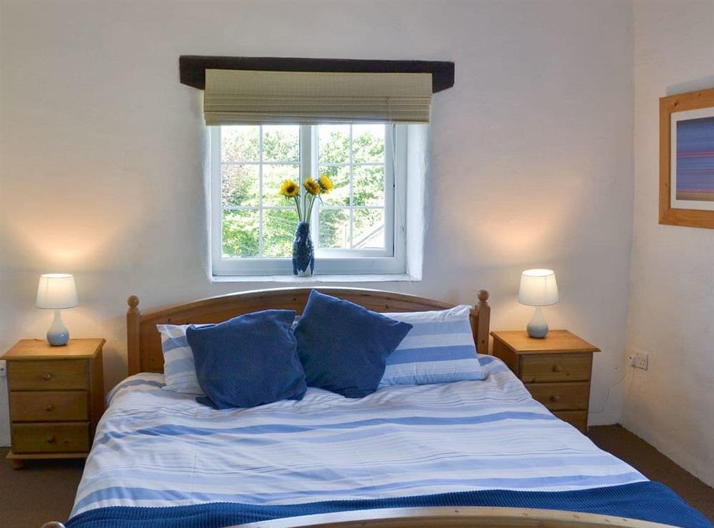 Cosy double bedroom at Wallhouse Barn in Bodmin, Cornwall