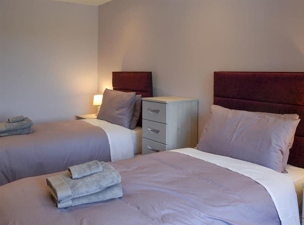 Twin bedroom at Aimmees Lodge, 